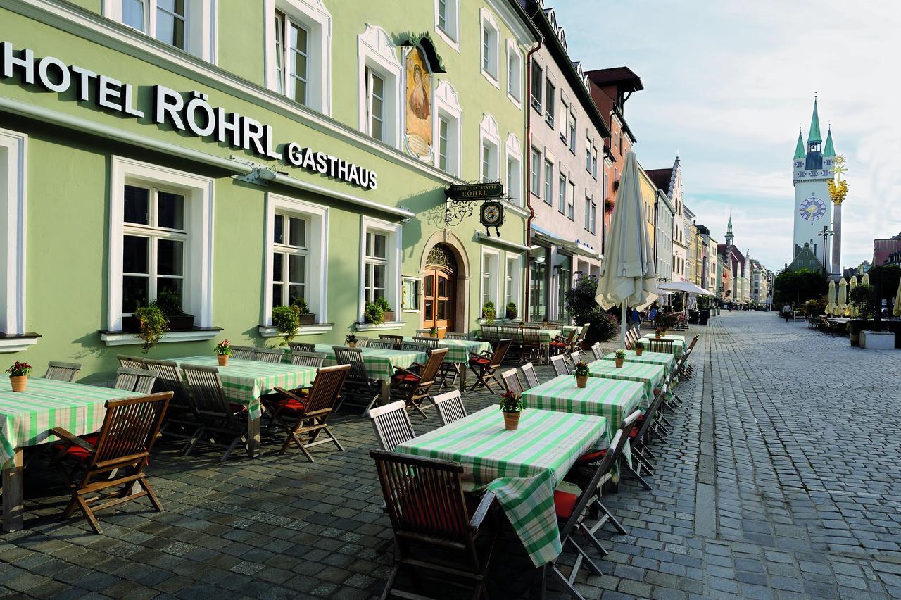 Hotel & Gasthaus Das Roehrl Straubing Exterior photo