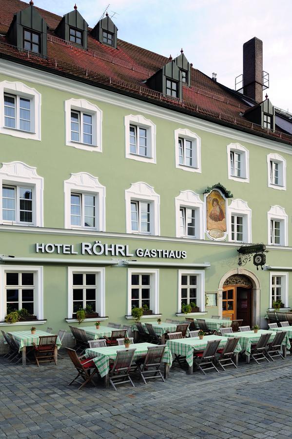 Hotel & Gasthaus Das Roehrl Straubing Exterior photo