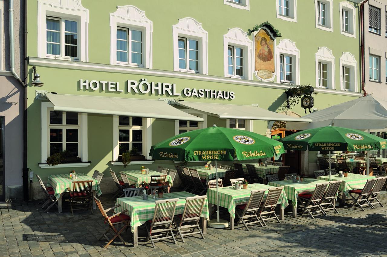 Hotel & Gasthaus Das Roehrl Straubing Exterior photo